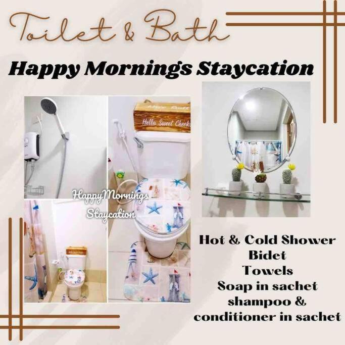 Bahay bakasyunan Happy Mornings Staycation At Trees Residences Qc *