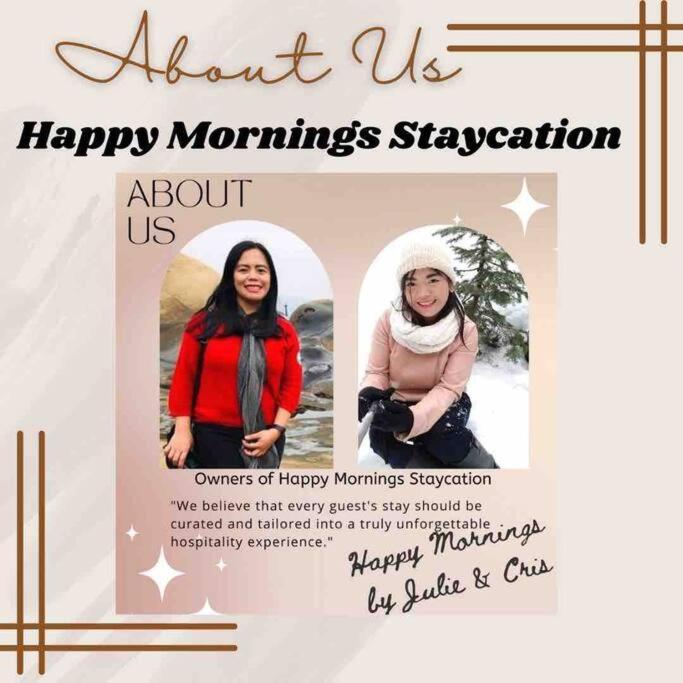 Bahay bakasyunan Happy Mornings Staycation At Trees Residences Qc *