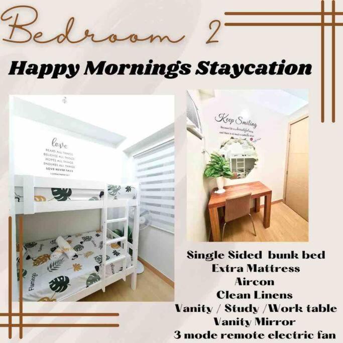 Happy Mornings Staycation At Trees Residences Qc Bahay bakasyunan